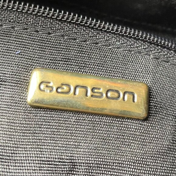 Ganson green Woven Leather crossbody bag - Picture 10 of 11